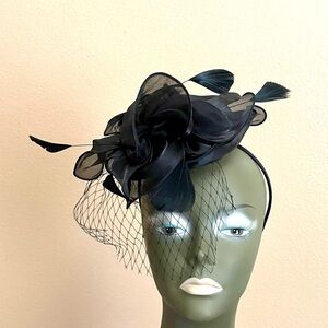 Sophisticated Black Couture Hats with Dramatic Silhouettes